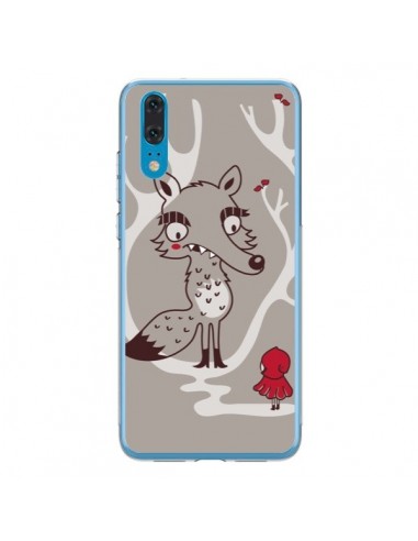 Coque Huawei P20 Le Petit Chaperon Rouge Loup - Maria Jose Da Luz