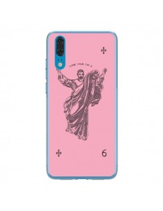 Coque Huawei P20 God Pink Drake Chanteur Jeu Cartes -...