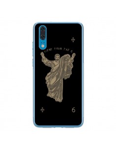 Coque Huawei P20 God Black Drake Chanteur Jeu Cartes -...