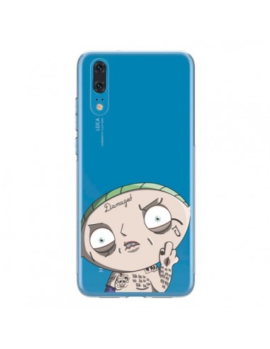 Coque Huawei P20 Stewie Joker Suicide Squad Transparente - Mikadololo