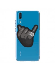 Coque Huawei P20 OVO Ring bague Transparente - Mikadololo