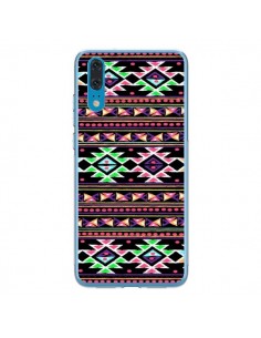 Coque Huawei P20 Black Aylen Azteque - Monica Martinez