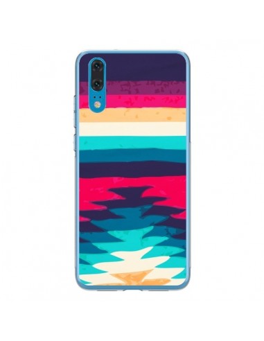 Coque Huawei P20 Surf Azteque - Monica Martinez