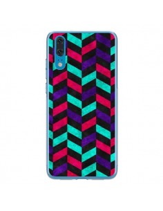 Coque Huawei P20 Azteque Geometric Mundo - Maximilian San