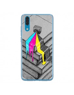 Coque Huawei P20 Appareil Photo Bleeding Words -...