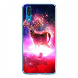 Coque Huawei P20 Cosmic Deer Cerf Galaxy - Maximilian San
