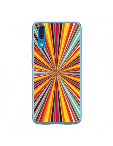 Coque Huawei P20 Horizon Bandes Multicolores - Maximilian San