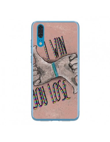 Coque Huawei P20 I win You lose - Maximilian San