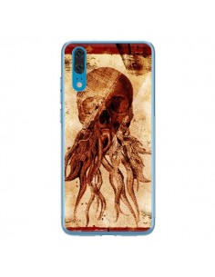 Coque Huawei P20 Octopu Skull Poulpe Tête de Mort -...