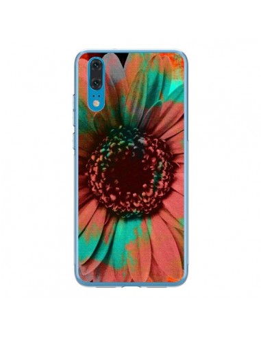 Coque Huawei P20 Tournesol Lysergic Flower - Maximilian San