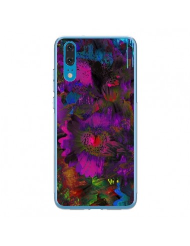 Coque Huawei P20 Fleurs Lysergic Lujan - Maximilian San