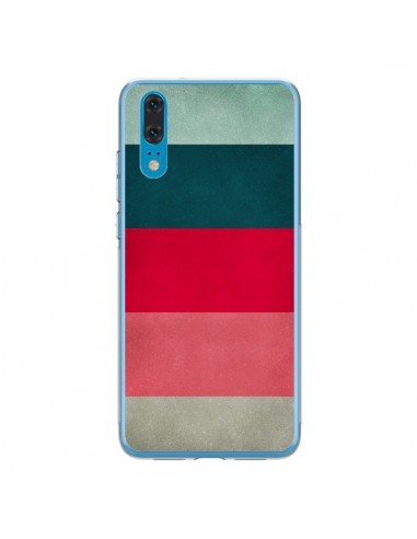 Coque Huawei P20 Bandes New York City Hues - Maximilian San