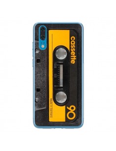 Coque Huawei P20 Yellow Cassette K7 - Maximilian San