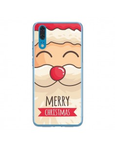 Coque Huawei P20 Moustache du Père Noël Merry Christmas -...