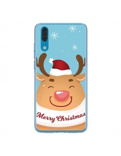 Coque Huawei P20 Renne de Noël Merry Christmas - Nico
