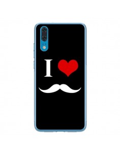Coque Huawei P20 I Love Moustache - Nico