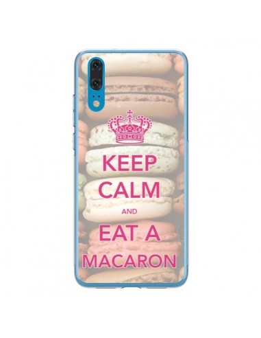 Coque Huawei P20 Keep Calm and Eat A Macaron - Nico