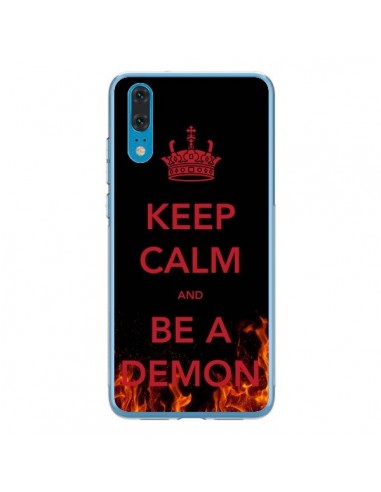 Coque Huawei P20 Keep Calm and Be A Demon - Nico