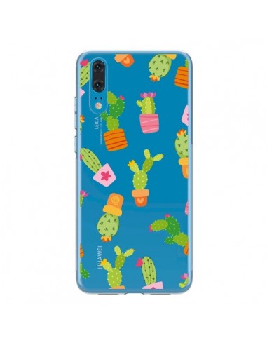 Coque Huawei P20 Cactus Méli Mélo Transparente - Nico