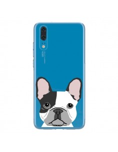 Coque Huawei P20 Bulldog Français Chien Transparente -...