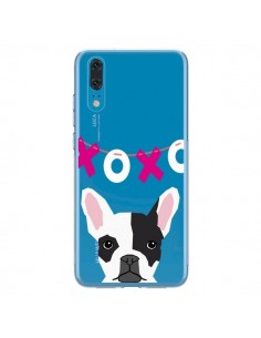 Coque Huawei P20 Bulldog Français XoXo Chien Transparente...
