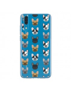 Coque Huawei P20 Chiens Bulldog Français Transparente -...