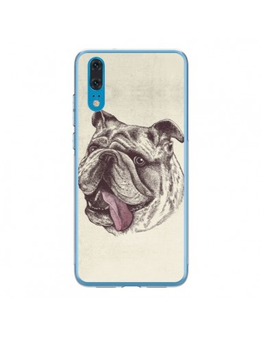 Coque Huawei P20 Chien Bulldog - Rachel Caldwell