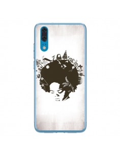 Coque Huawei P20 Childhood Garden Afro - Rachel Caldwell