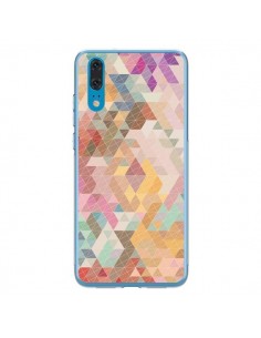 Coque Huawei P20 Azteque Pattern Triangles - Rachel Caldwell