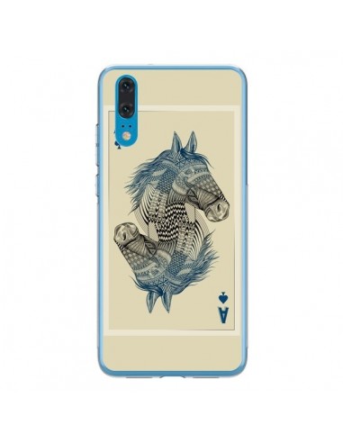 Coque Huawei P20 Cheval Carte Jeu Horse As - Rachel Caldwell