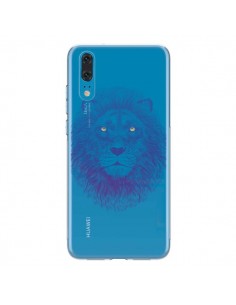 Coque Huawei P20 Lion Animal Transparente - Rachel Caldwell