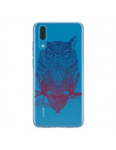 Coque Huawei P20 Hibou Chouette Owl Transparente - Rachel...