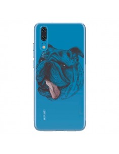 Coque Huawei P20 Chien Bulldog Dog Transparente - Rachel...
