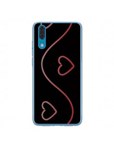 Coque Huawei P20 Coeur Love Rouge - R Delean