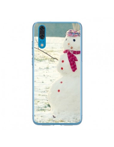 Coque Huawei P20 Bonhomme de Neige - R Delean