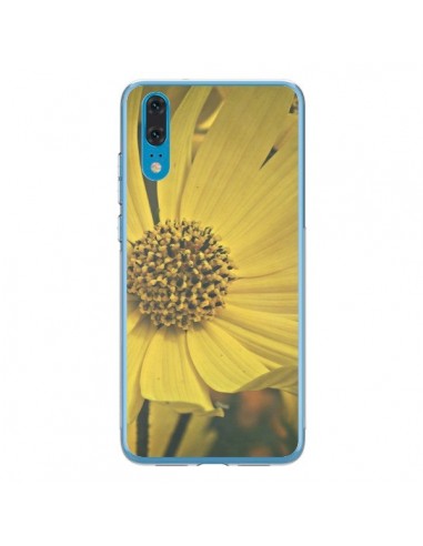 Coque Huawei P20 Tournesol Fleur - R Delean