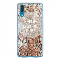 Coque Huawei P20 In heaven everything is fine paradis...