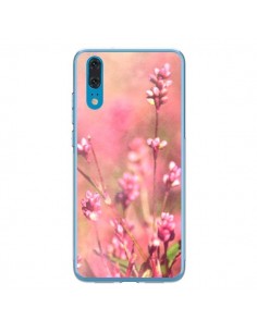 Coque Huawei P20 Fleurs Bourgeons Roses - R Delean