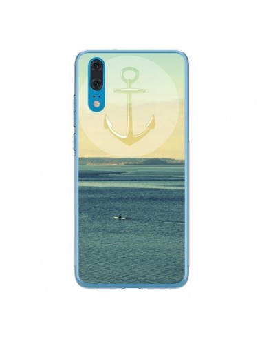 Coque Huawei P20 Ancre Navire Bateau Summer Beach Plage - R Delean