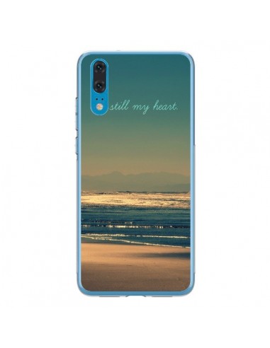 Coque Huawei P20 Be still my heart Mer Sable Beach Ocean - R Delean
