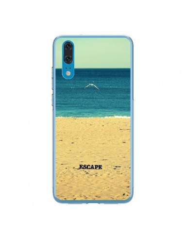 Coque Huawei P20 Escape Mer Plage Ocean Sable Paysage - R Delean