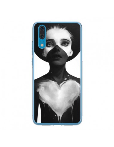 Coque Huawei P20 Fille Coeur Hold On - Ruben Ireland