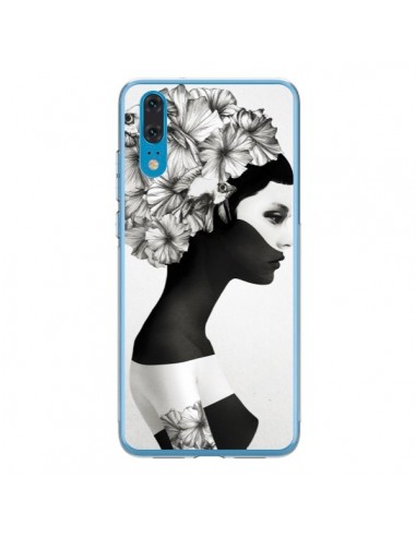 Coque Huawei P20 Marianna Fille Fleurs - Ruben Ireland et Jenny Liz Rome