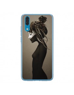 Coque Huawei P20 Fille Pensive - Ruben Ireland