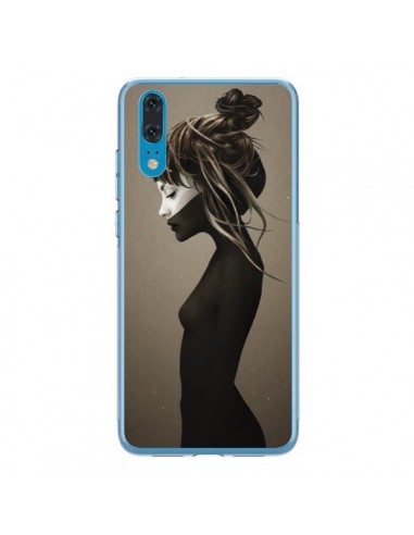 Coque Huawei P20 Fille Pensive - Ruben Ireland