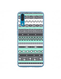 Coque Huawei P20 Azteque Aztec Bleu Pastel - Rex Lambo