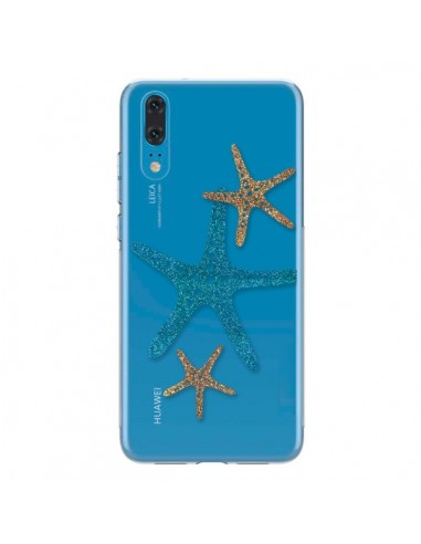 Coque Huawei P20 Etoile de Mer Starfish Transparente - Sylvia Cook