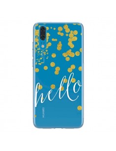Coque Huawei P20 Hello, Bonjour Transparente - Sylvia Cook