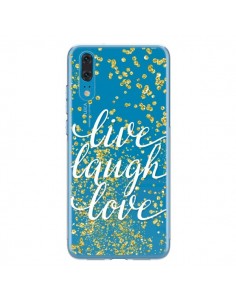Coque Huawei P20 Live, Laugh, Love, Vie, Ris, Aime...