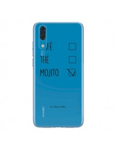 Coque Huawei P20 Café, Thé et Mojito Transparente - Les...